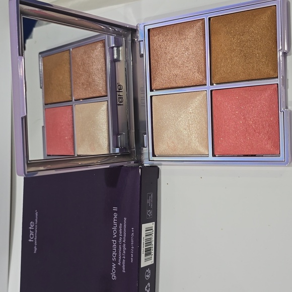BNIB ✅Tarte #VOLUME 2 Glow Squad Amazonian Clay Face Palette ~ Limited Ed ✨ NIB - Picture 8 of 8